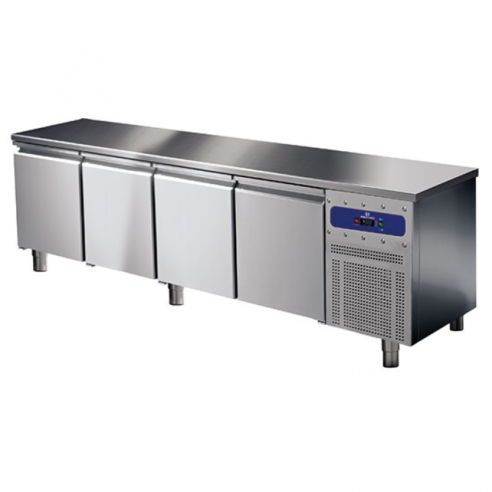 Tiefkühltisch 600 mm 4 Türen 430x325 mm 10-20°C - Gastrohot