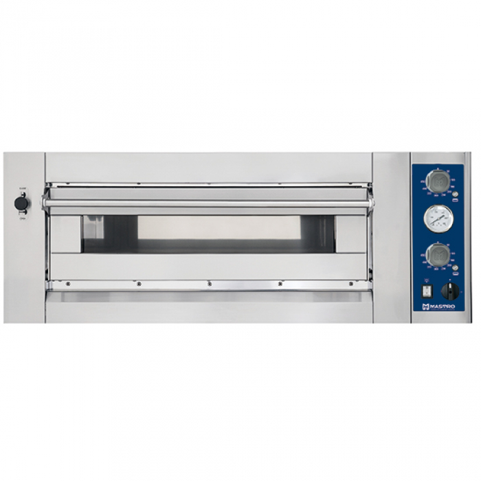 Elektro Pizzaofen für 6 Pizzen Ø 35 cm - Professioneller Pizzaofen für die Gastronomie