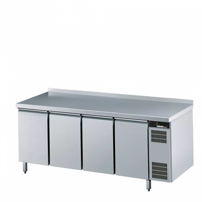 Kühltisch GN 1/1, mit Tischplatte, Zentralkühlung - 2100X700X 850 mm