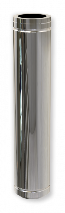 Längenelement doppelwandig 1000 mm Ø 100 mm – MG HOFMANN DW PLUS