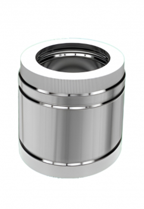 DW PLUS Längenelement 250 mm Doppelwandig - Edehlstahl