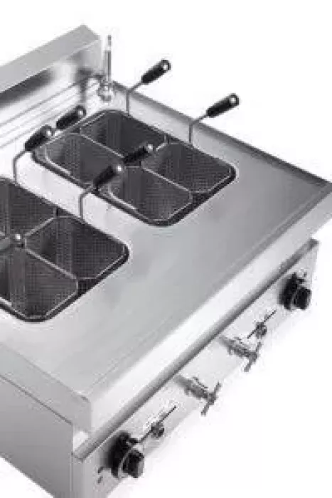 Nudelkocher 2x12L elektrisch – 2 x 7 kW, Körbe inklusive