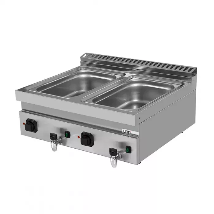 Bain Marie 700 Serie elektrisch 2 Becken GN 1/1 3kW