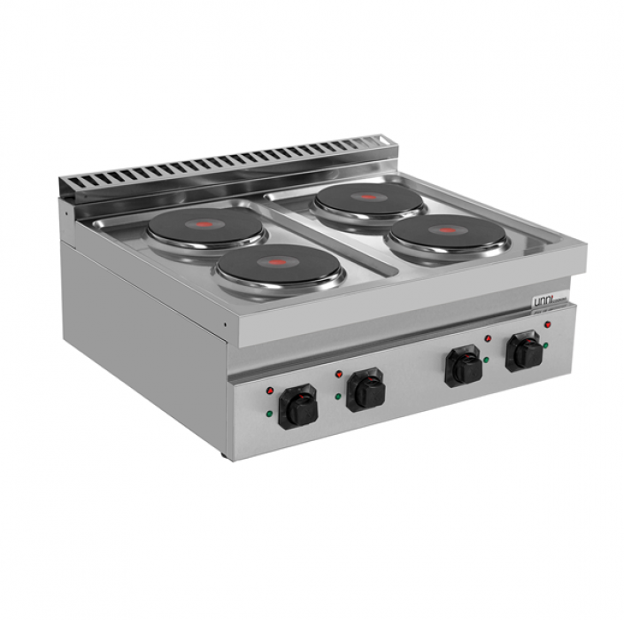 Elektroherd 700 Serie E70C20B 4 Kochstellen Edelstahl 10,4 kW