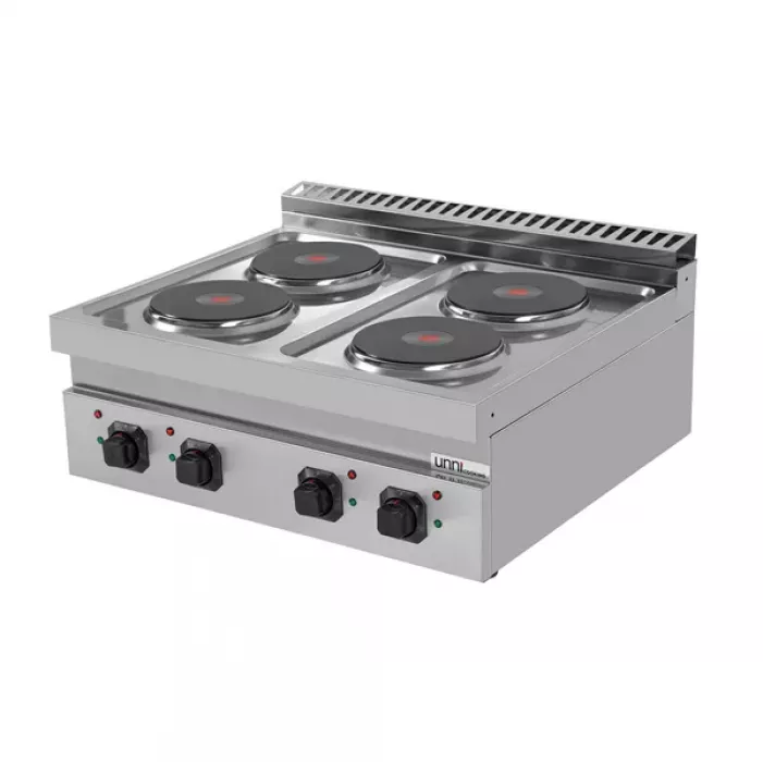 Elektroherd 700 Serie 4 Kochstellen Edelstahl 10,4 kW