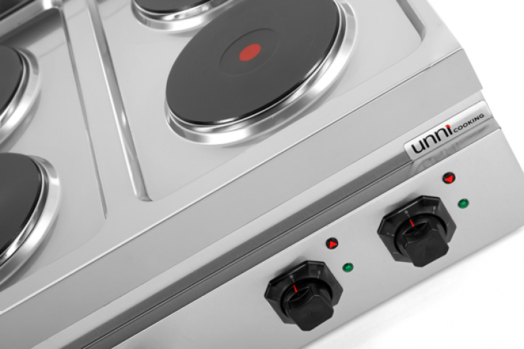 Elektroherd 700 Serie E70C20B 4 Kochstellen Edelstahl 10,4 kW