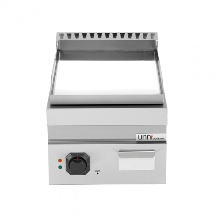 Elektro-Grillplatte Serie 700 E70GP10B+C Chrom 4,5 kW 1 Zone