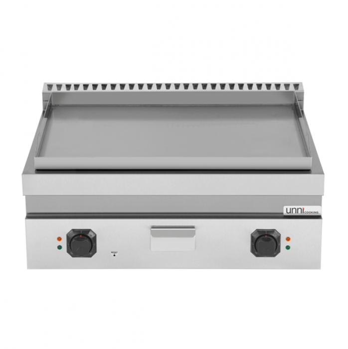 Elektro-Grillplatte E70GP20B+S glatt, 2 Heizzonen, 9 kW, 740x565 mm