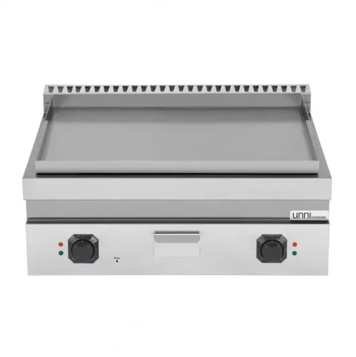 Elektro-Grillplatte E70GP20B+S glatt, 2 Heizzonen, 9 kW, 740x565 mm