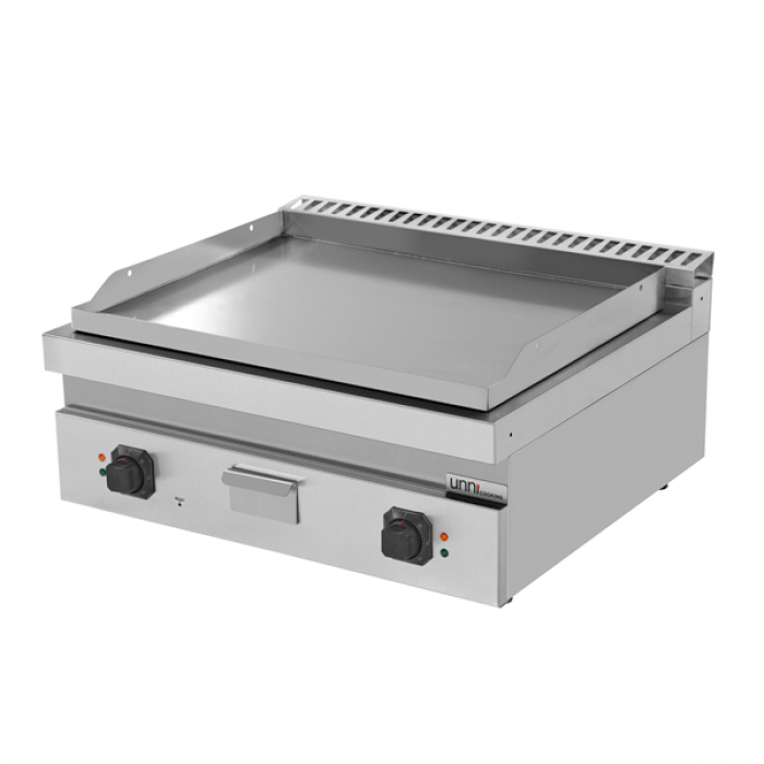 Elektro-Grillplatte E70GP20B+S glatt, 2 Heizzonen, 9 kW, 740x565 mm