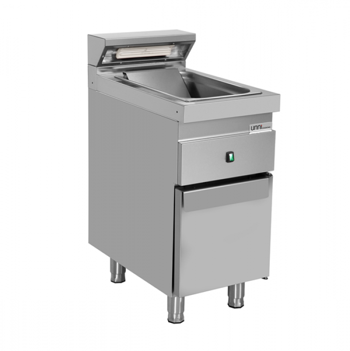 Chips Scuttle 700 E70PD10-K – 1/1 GN, Keramik-Infrarot-Heizung