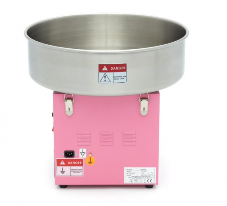 Gastro Zuckerwattemaschine - Ø 52cm - Rosa