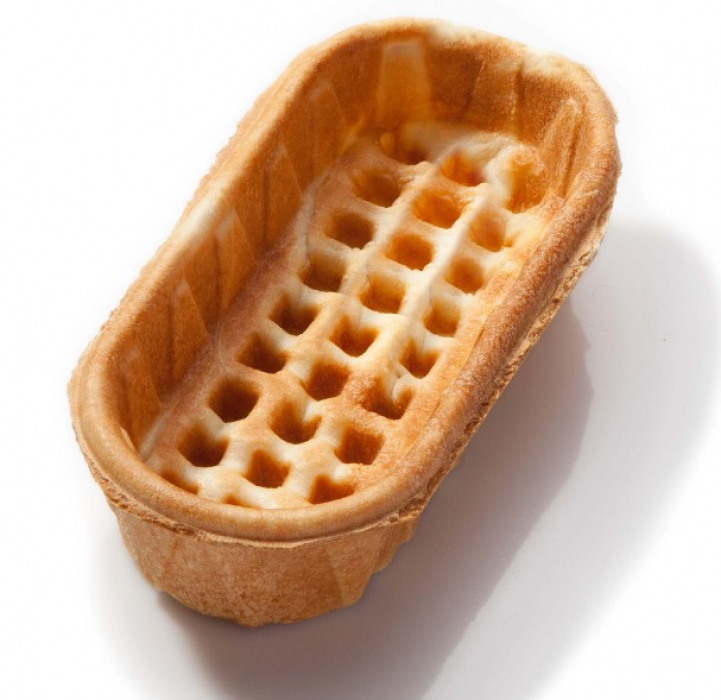 Neumärker Waffeleisen Baguette-Waffel | 3 Stück 75 x 165 x 40 mm