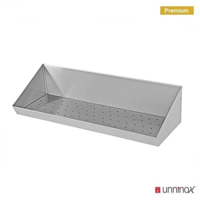 Spänewanne Edelstahl 150x30x20cm mit Sieb für Gastronomie