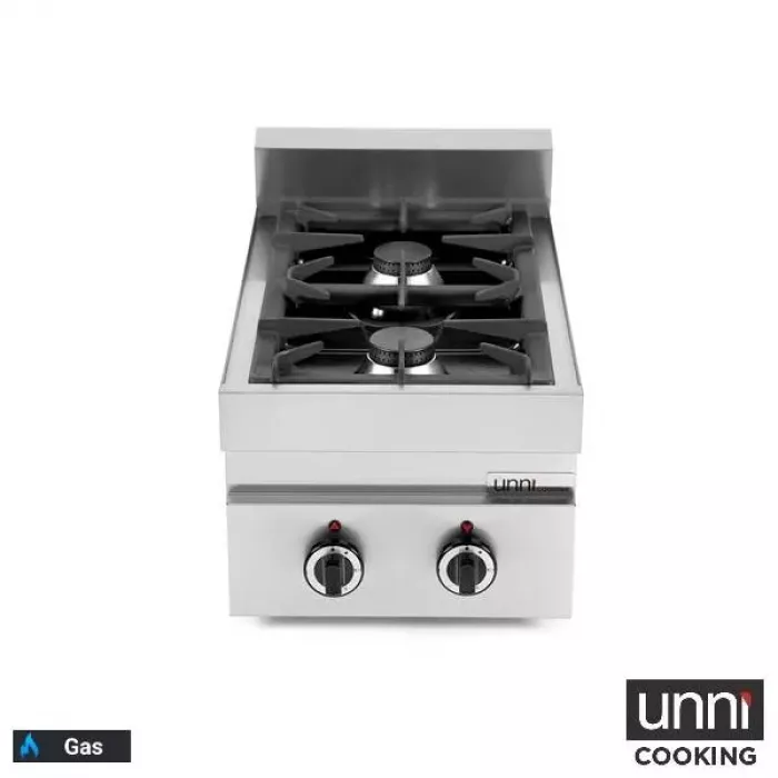 Gaskochfeld 650er Serie – 6,5 kW, italienische Brenner