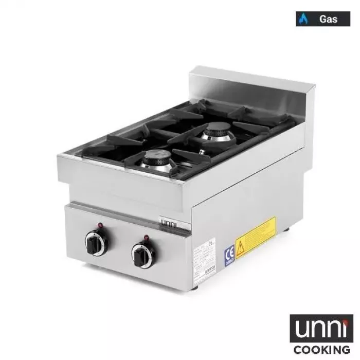 Gaskochfeld 650er Serie – 6,5 kW, italienische Brenner