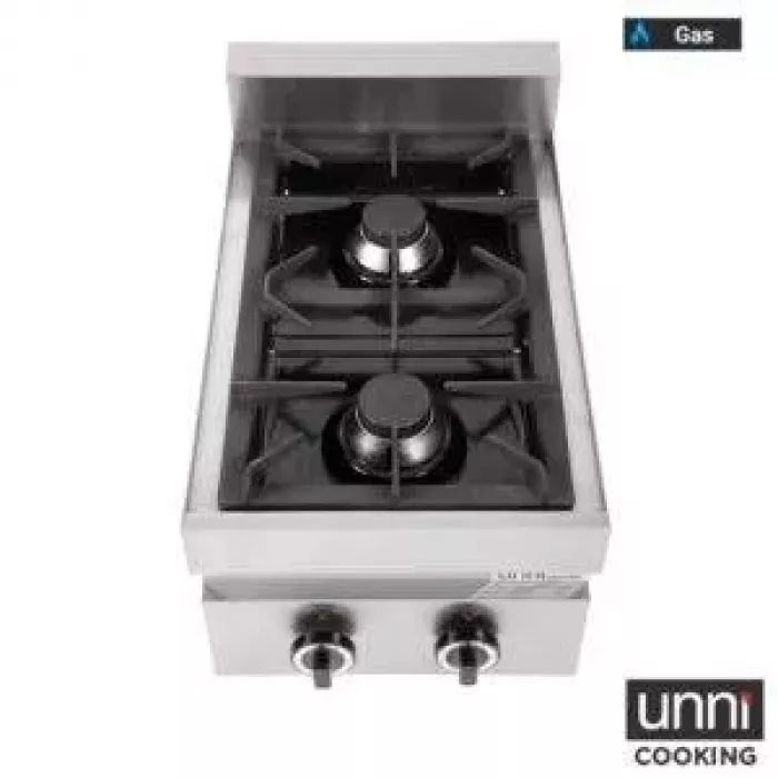 Gaskochfeld 650er Serie – 6,5 kW, italienische Brenner