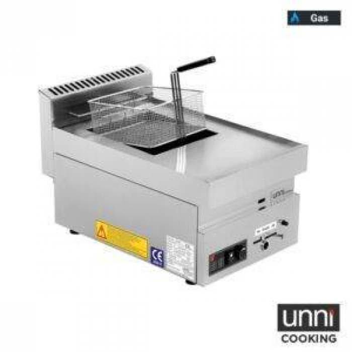 Gasfritteuse 650 LINE 8L Edelstahl