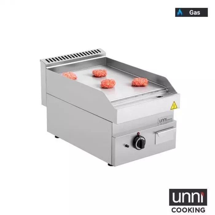 Gas-Grillplatte glatt 650 Serie