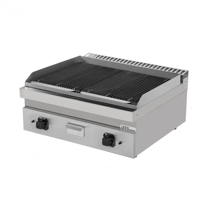 Lavastein Grill G70GP20 – 18kW, Edelstahlbrenner, UnniCooking 700 LINE