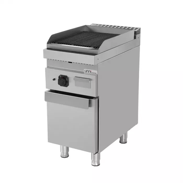Lavasteingrill – 9kW, Edelstahlbrenner
