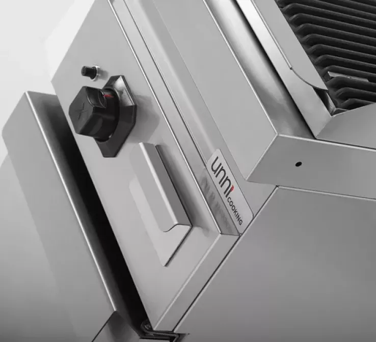 Lavasteingrill – 9kW, Edelstahlbrenner