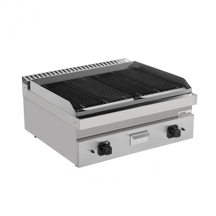 Lavastein Grill G70GP20 – 18kW, Edelstahlbrenner, UnniCooking 700 LINE