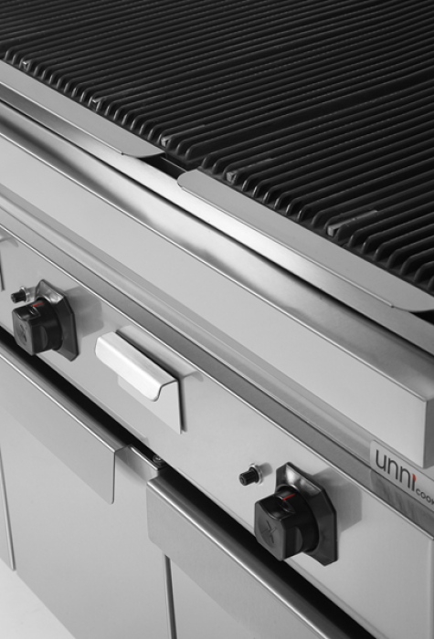 Lavastein Grill G70GP30-K – 27kW, Edelstahlbrenner, Profiqualität