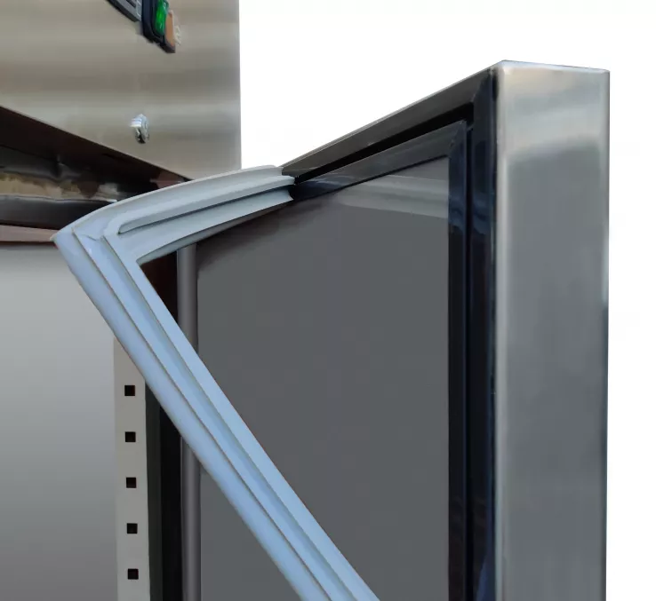 Skyrainbow Gummidichtung THL650/1410 Glastür – schwarz 693×1475 mm