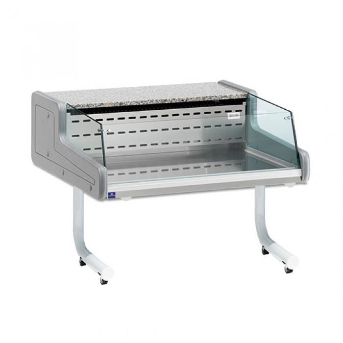 Koeltoonbank op wielen 4/6°C B 1000 mm - Gastrohot