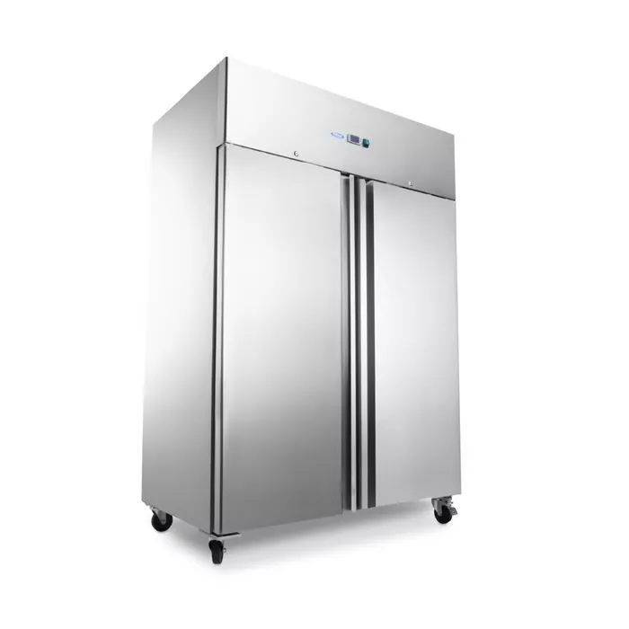 Gastro Gefrierschrank - 800 l - 6 Einstellbare Regale - auf Rädern - inkl. Regale