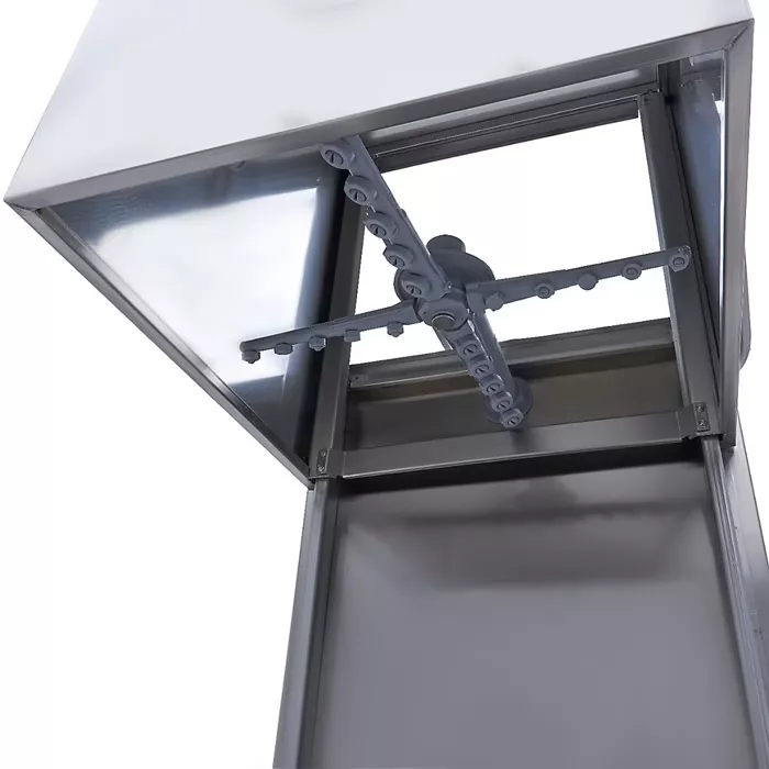 Gastro Haubenspülmaschine - 50 x 50 cm - mit Spülenhilfe- und Seifenpumpen - Digital Anzeige - 400 V