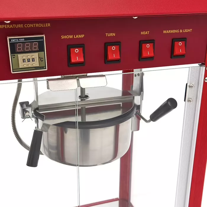 Popcornmaschine - 150gr - mit Warmhaltevitrine