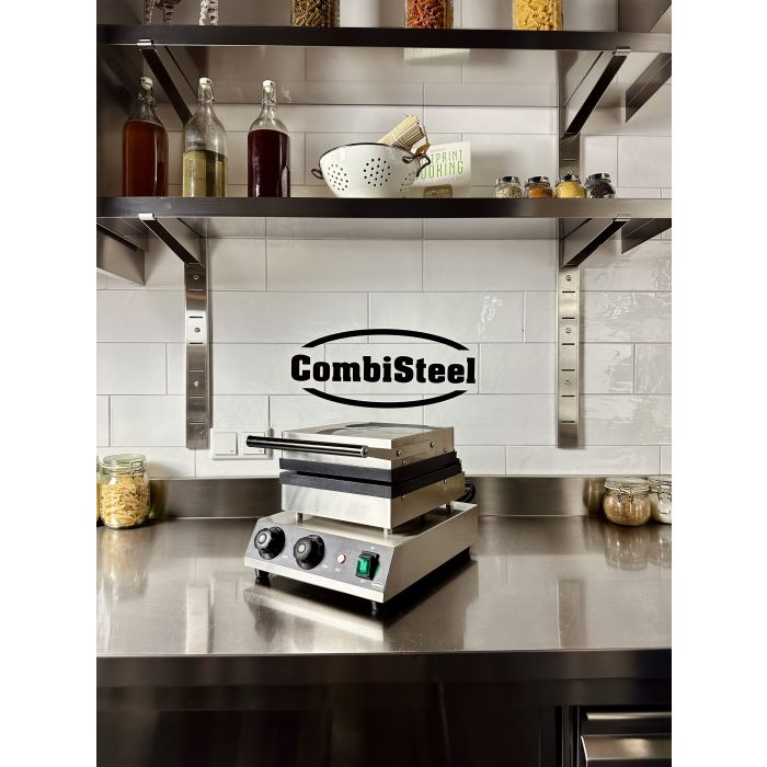 Waffeleisen 2 kW Edelstahl