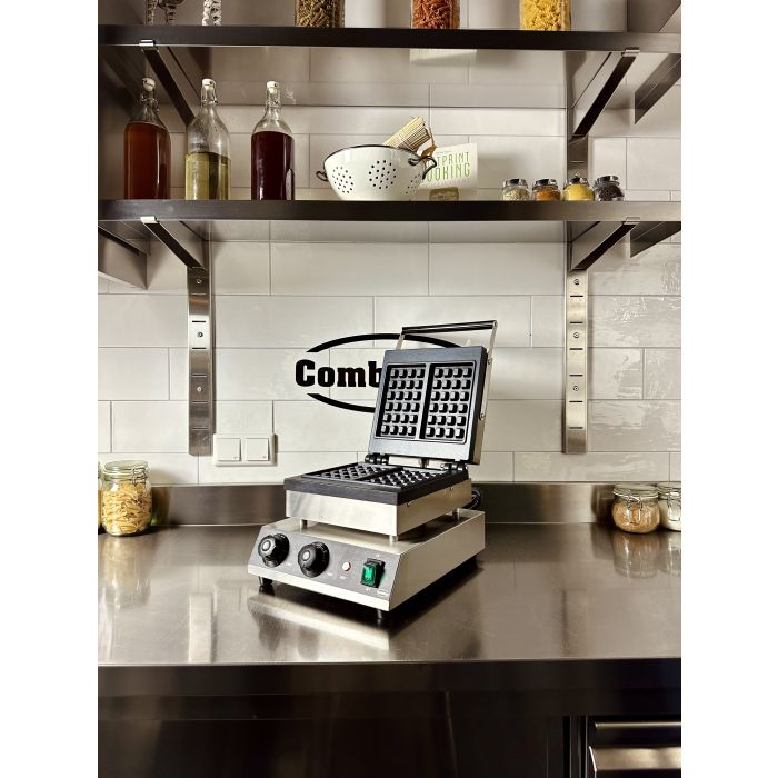 Waffeleisen 2 kW Edelstahl