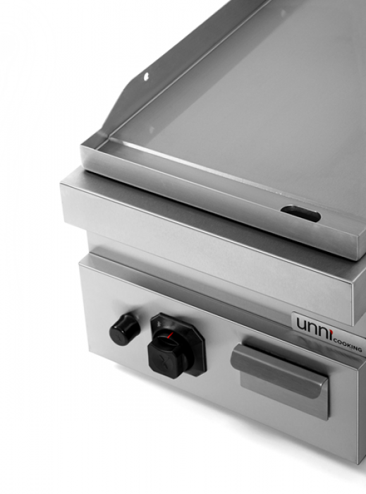 Gas Grillplatte G70GP10B+S glatt, kompakt, Piezo-Zündung