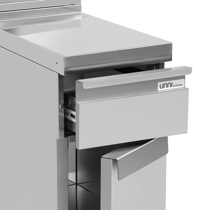 Arbeitselement Neutral 700 – höhenverstellbar, 400x700 mm