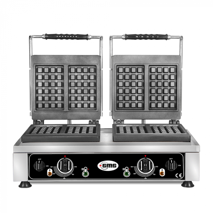 GMG Waffeleisen | 2 Heizzonen 2x2,2 kW | Gusseisen