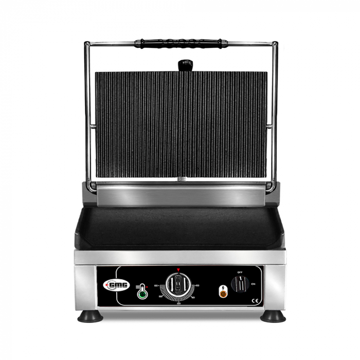 GMG Kontaktgrill Mit Grillplatten aus Gusseisen
