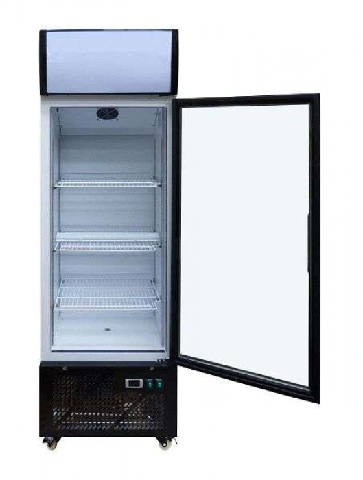 Skyrainbow Getränkekühlschrank mit Display – 305 L (+2 °C bis +8 °C)