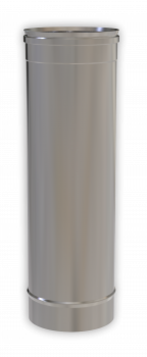 EW PLUS Längenelement 500 mm Edelstahl