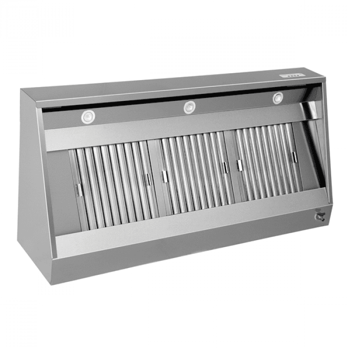 Dunstabzugshaube Wandmontiert Plug and Play 950 – 1800 m³/h Edelstahl