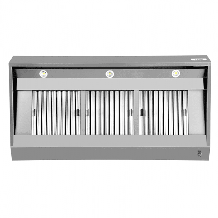 Dunstabzugshaube Wandmontiert Plug and Play 950 – 1800 m³/h Edelstahl