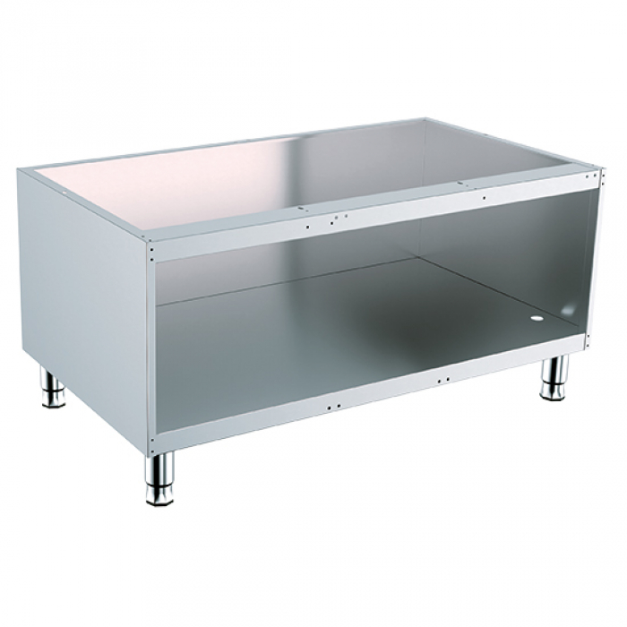 Offener Unterbau 1200 mm - Edelstahl Unterbau für Gastronomie - Gastrohot