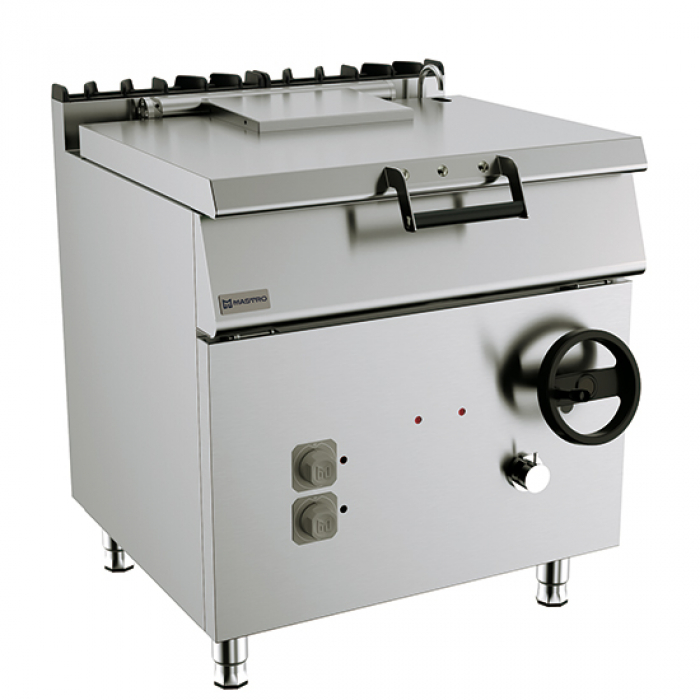 Elektro Kippbratpfanne 60 Liter Edelstahl Becken - Gastrohot