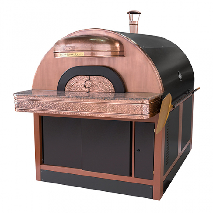 Elektro Pizzaofen für 5 Pizzen Ø 33 cm - Professioneller Pizzabackofen mit hoher Kapazität und präziser Temperaturregelung