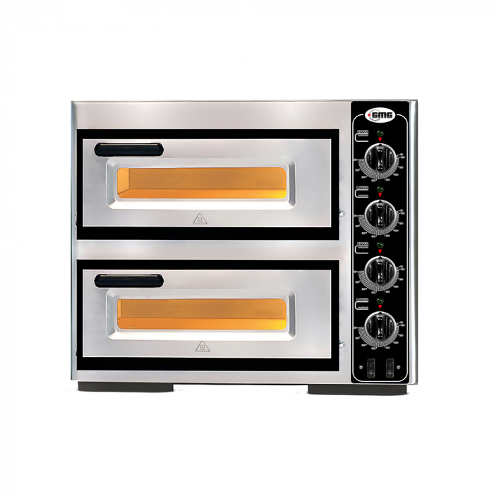 Pizzaofen 1+1 Ø39cm 2 Backkammern