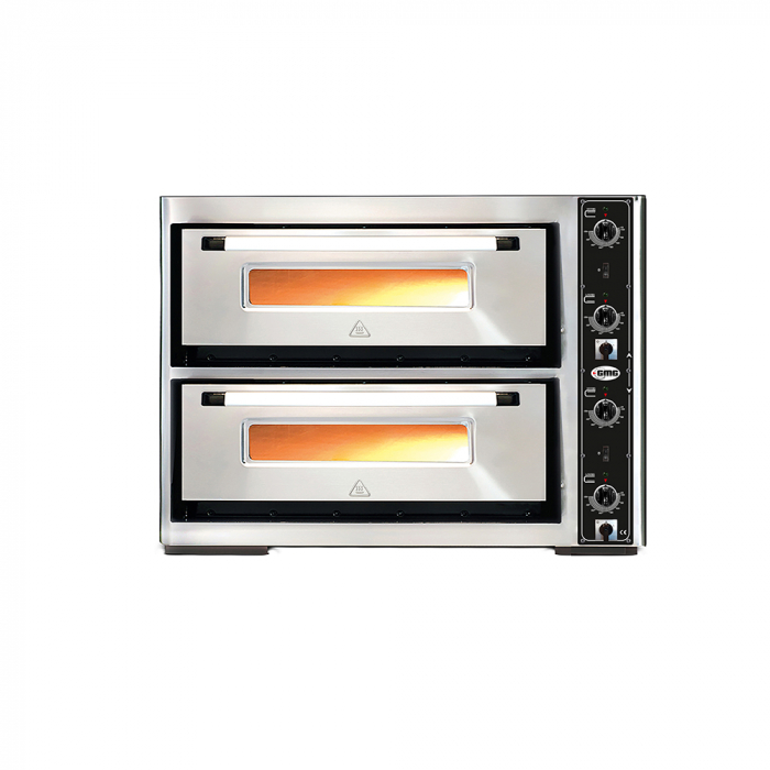 GMG Pizzaofen 2 Backkammern 6+6x Ø30cm | 12 kW