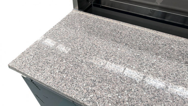 Pizza-Kühltisch 3-türig GN 1/1, 8×GN 1/6, +2°C bis +8°C