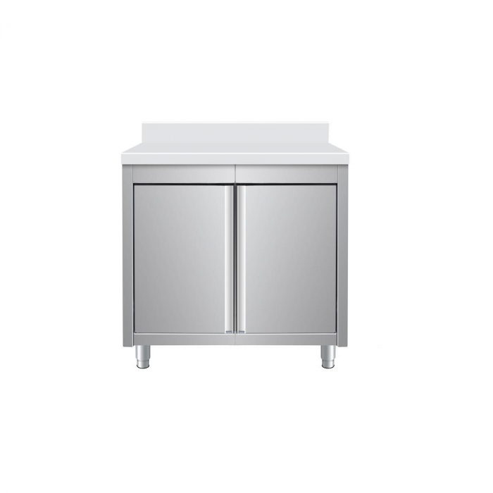 Arbeitsschrank mit Aufkantung | 800 x 600 x 950